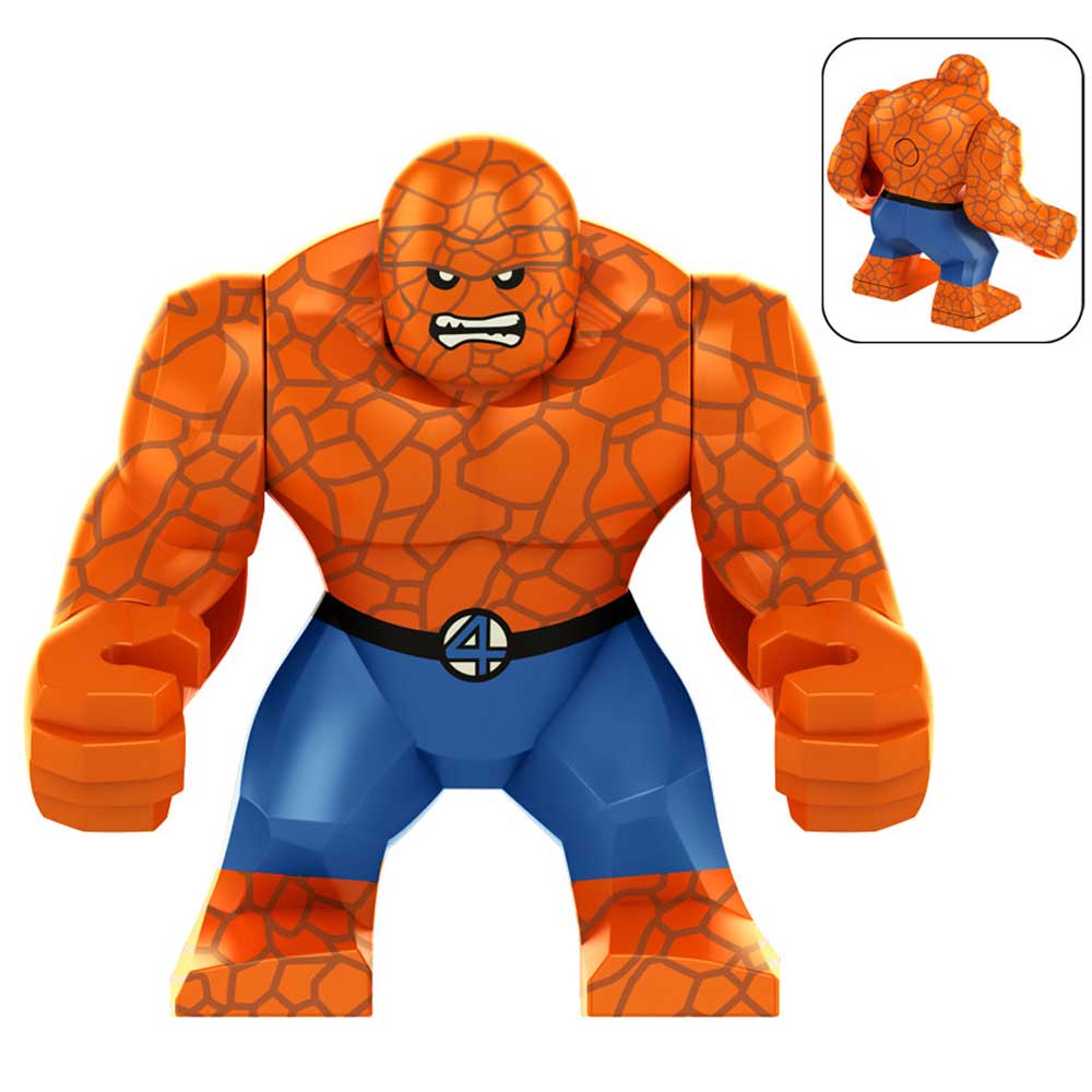 Marvel Lego Custom Minifigure - The Thing Big Figure 2