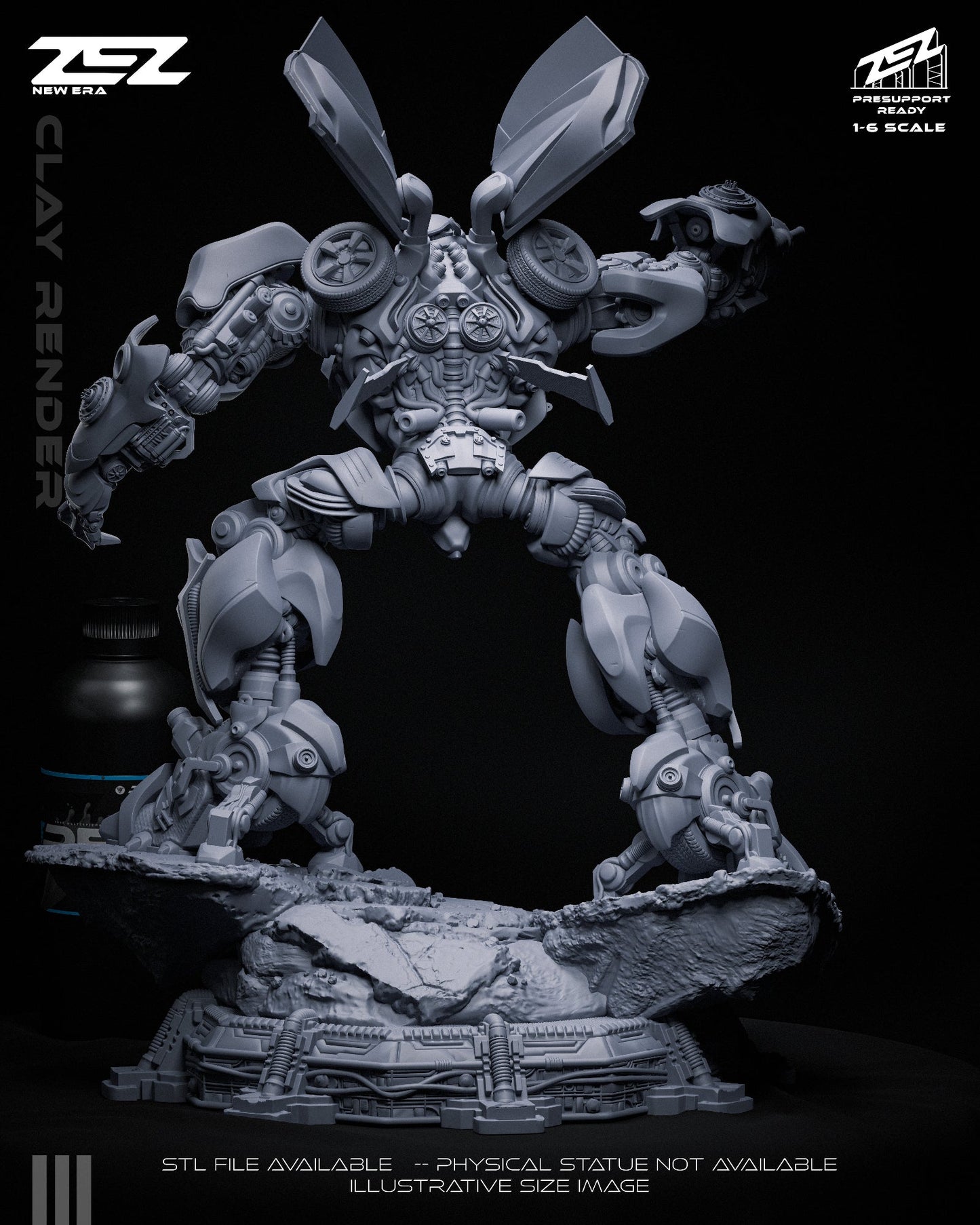 Transformers Statue - Bumblebee (1:18 Scale & Bust)