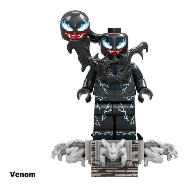 Marvel Lego Custom Minifigure - Venom 2