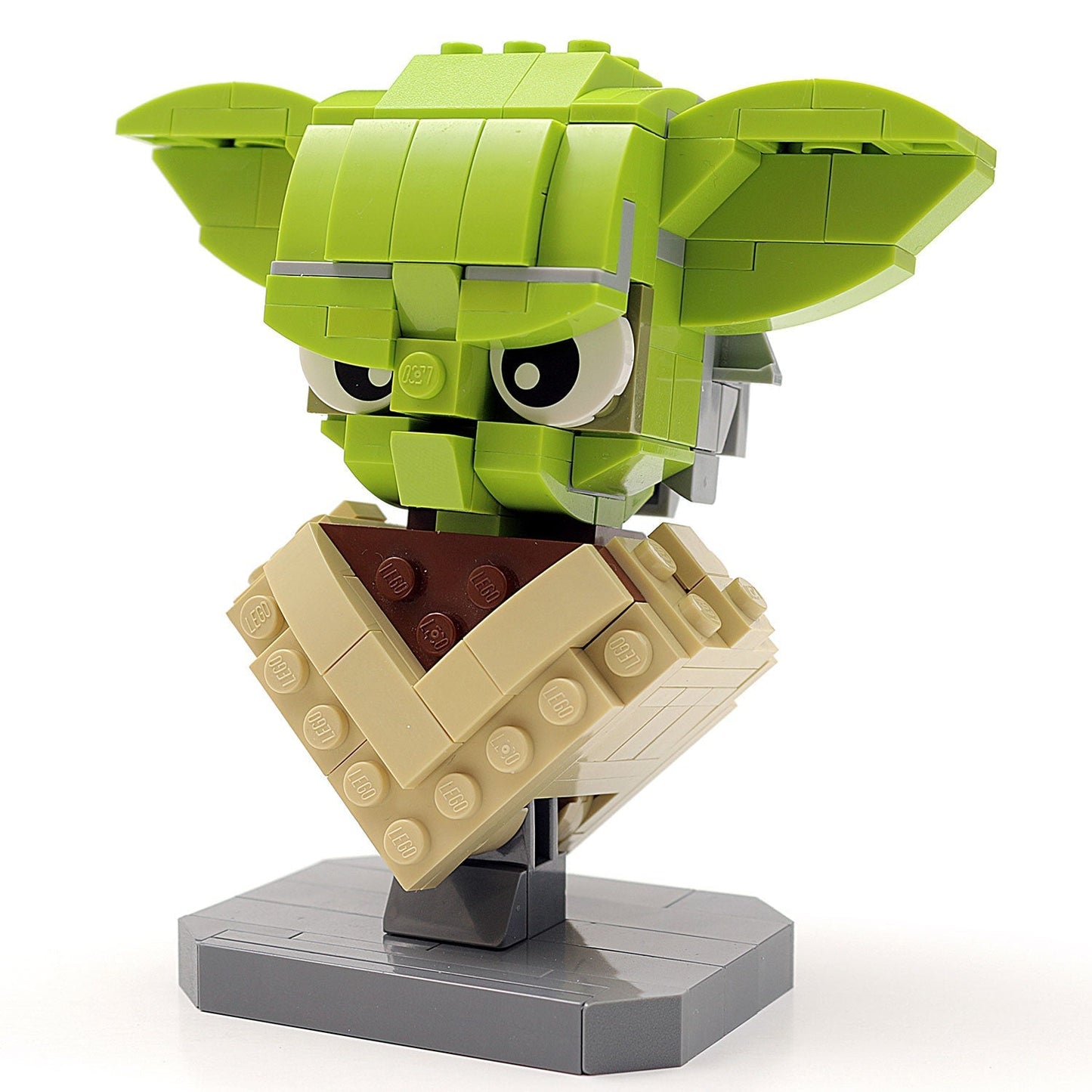 Star Wars Lego Set - Yoda Bust made with LEGO® parts