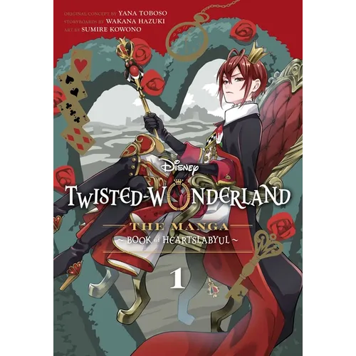 Disney Paperback Book - Twisted-Wonderland: The Manga - Book of Heartslabyul, Vol. 1