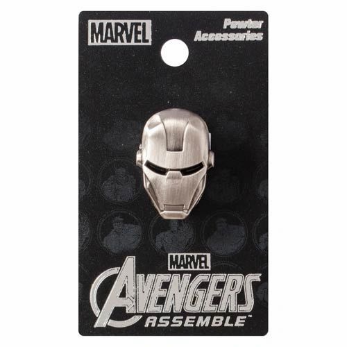 Marvel Iron Man Helmet Pewter Lapel Pin