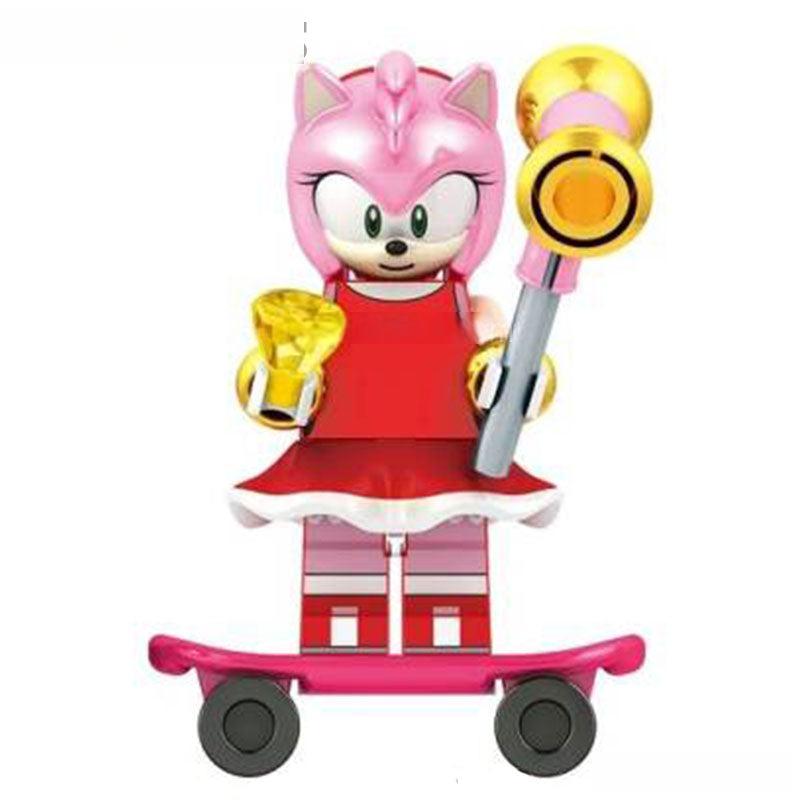 Games Lego Custom Minifigure - Amy Rose Sonic The Hedgehog