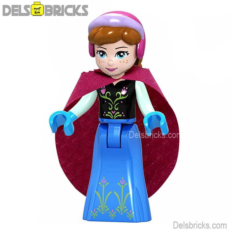 Disney Lego Custom Minifigure - Anna (Frozen) 4