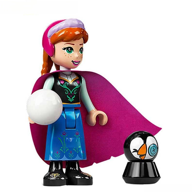 Disney Lego Custom Minifigure - Anna from Frozen 3