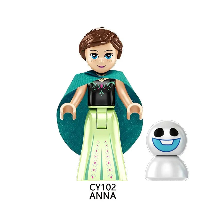 Disney Lego Custom Minifigure - Anna from Frozen 5
