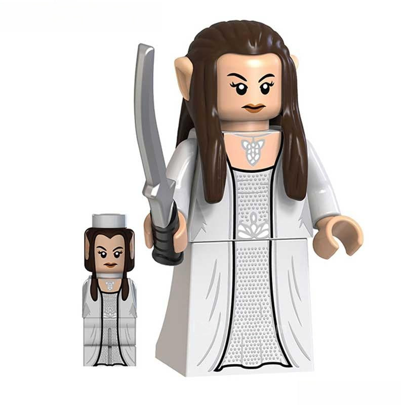 Movies Lego Custom Minifigure - Arwen Lord of The Rings