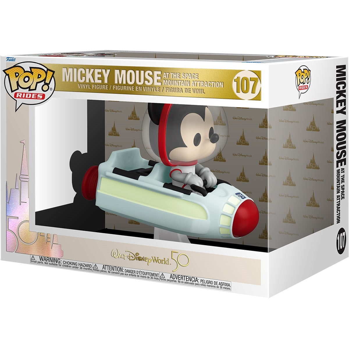 Funko Pop! Rides - Space Mountain with Mickey Mouse (Walt Disney World 50th Anniversary)