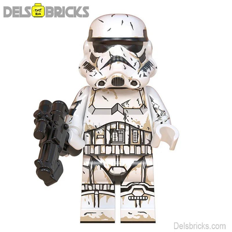 Star Wars Lego Custom Minifigure - Battle Damaged Stormtrooper