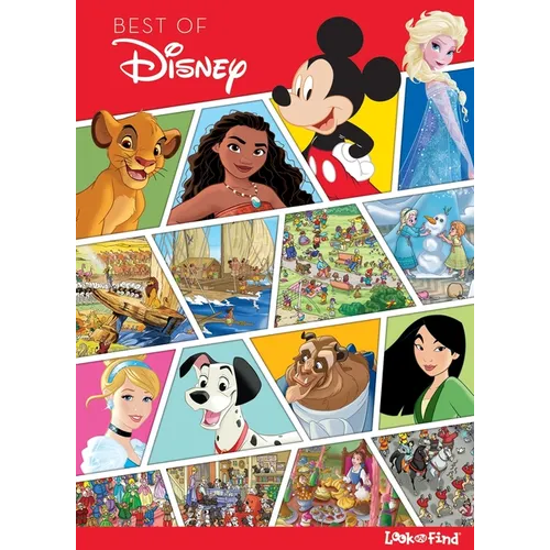 Disney HC Book - Best of Disney Look and Find