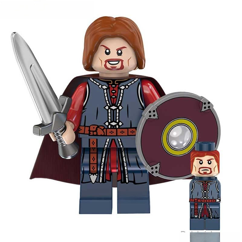 Movies Lego Custom Minifigure - Boromir Lord of The Rings