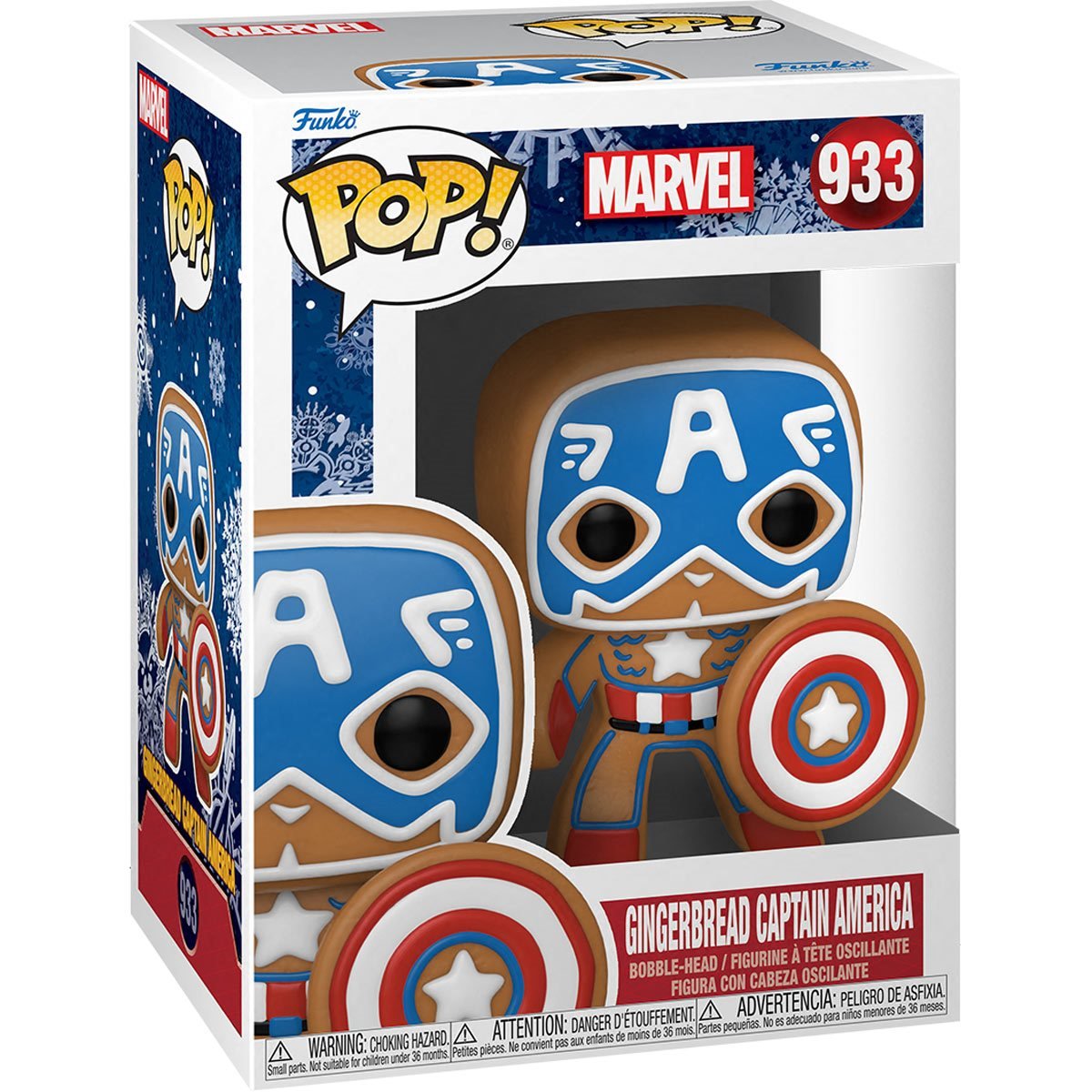 Marvel Funko Pop! - Gingerbread Captain America