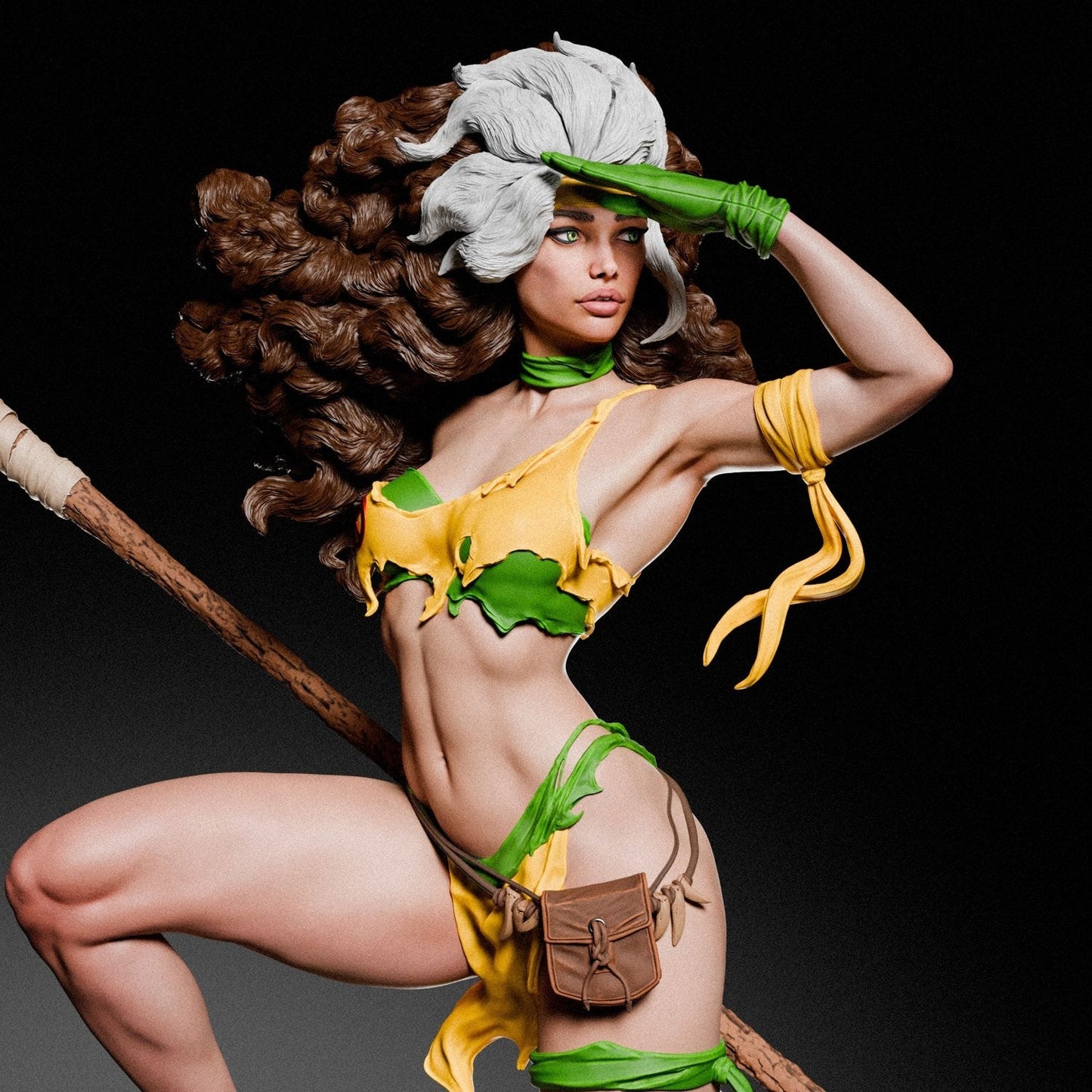 Marvel Comics Statue - Rogue Savage (1:6, 1:9 Scale & Bust, NSFW)