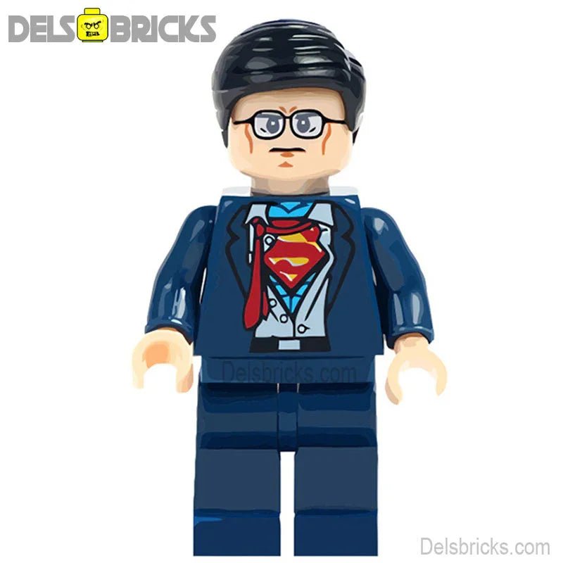 DC Lego Custom Minifigure - Clark Kent (Superman)