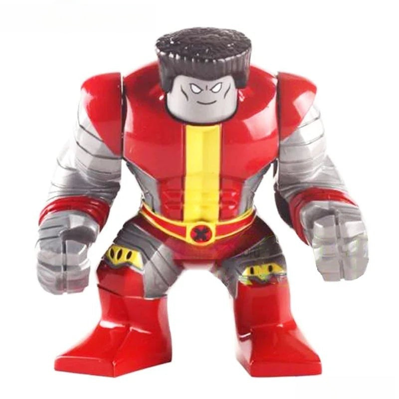 Marvel Lego Custom Minifigure - Colossus (Big Figure)