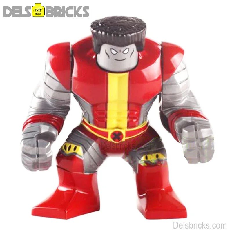 Marvel Lego Custom Minifigure - Colossus (Big Figure)