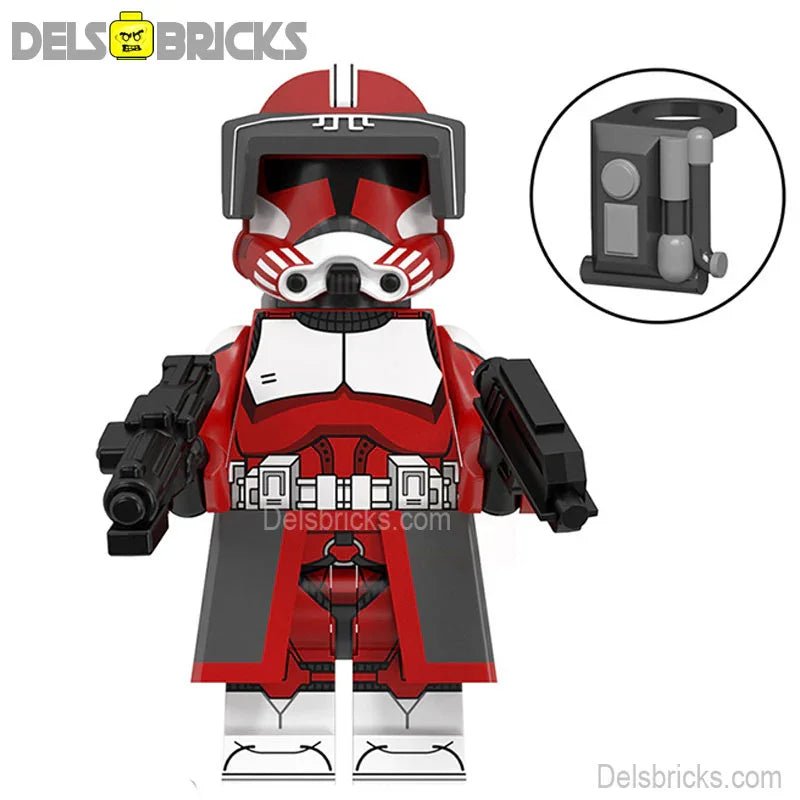 Star Wars Lego Custom Minifigure - Commander Fox