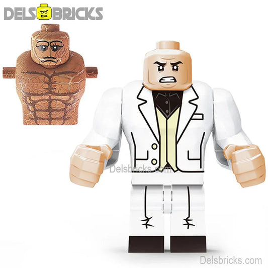 Marvel Lego Custom Minifigure - Wilson Fisk (Kingpin)