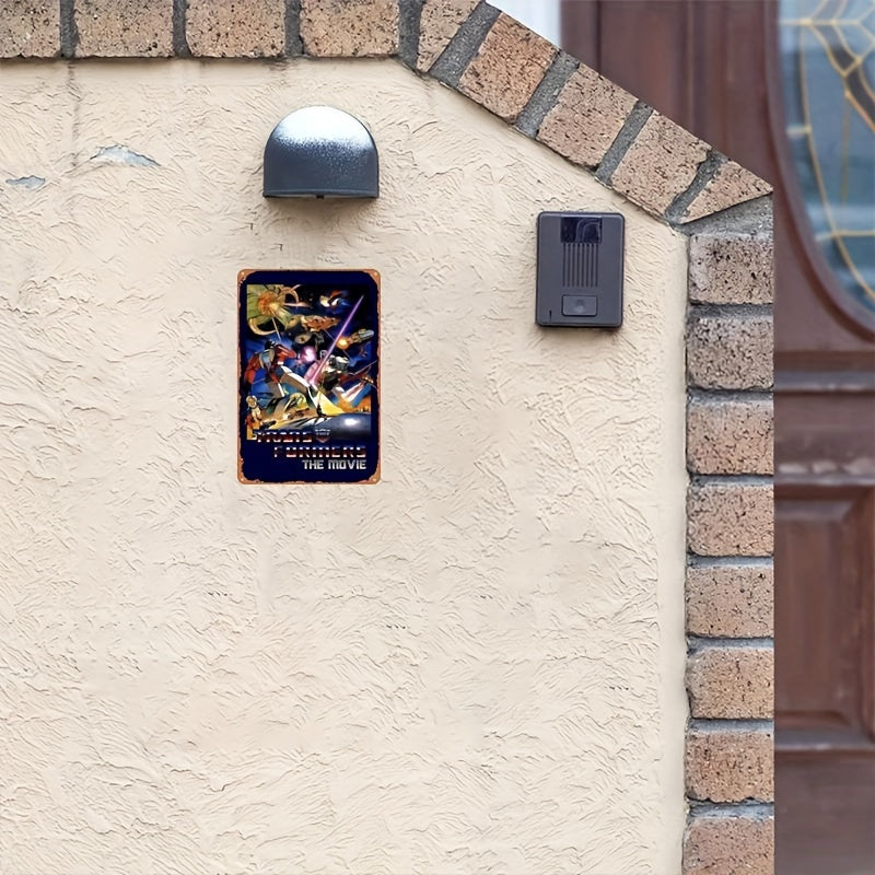Transformers: The Movie Tin Metal Sign