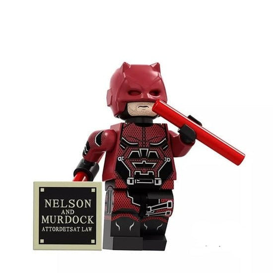 Marvel Lego Custom Minifigure - Daredevil 3