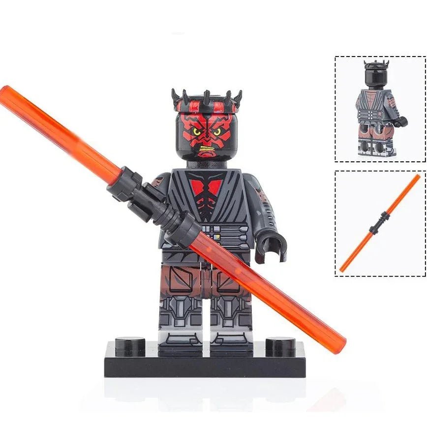 Star Wars Lego Custom Minifigure - Darth Maul 1