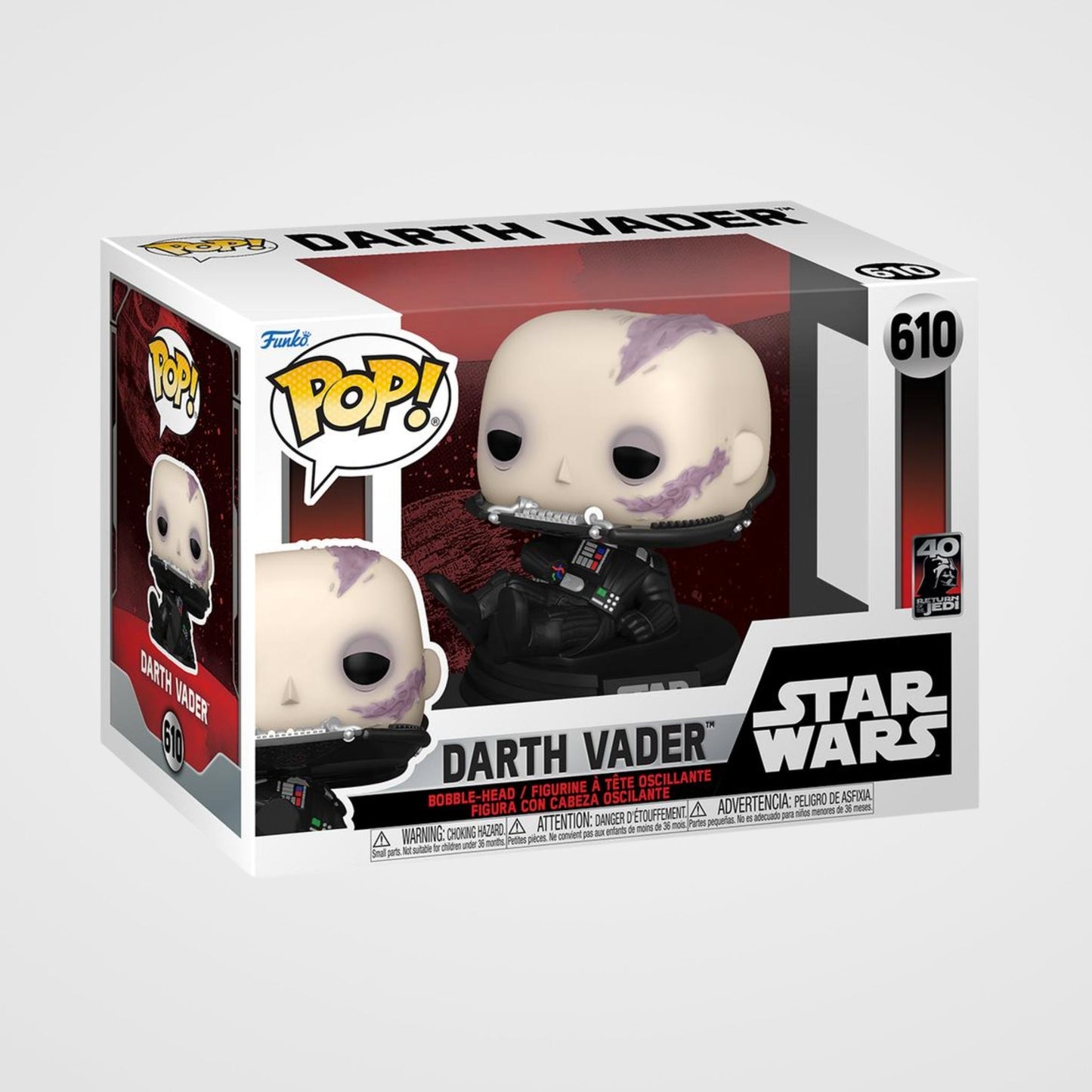 Star Wars Funko Pop! - Darth Vader (Unmasked)