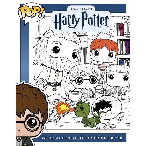 Harry Potter Paperback Book - The Official Funko Pop! Coloring Book