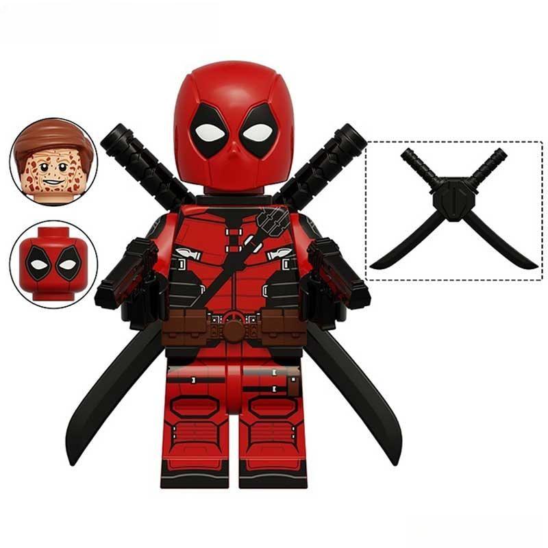 Marvel Lego Custom Minifigure - Deadpool from Deadpool & Wolverine 3