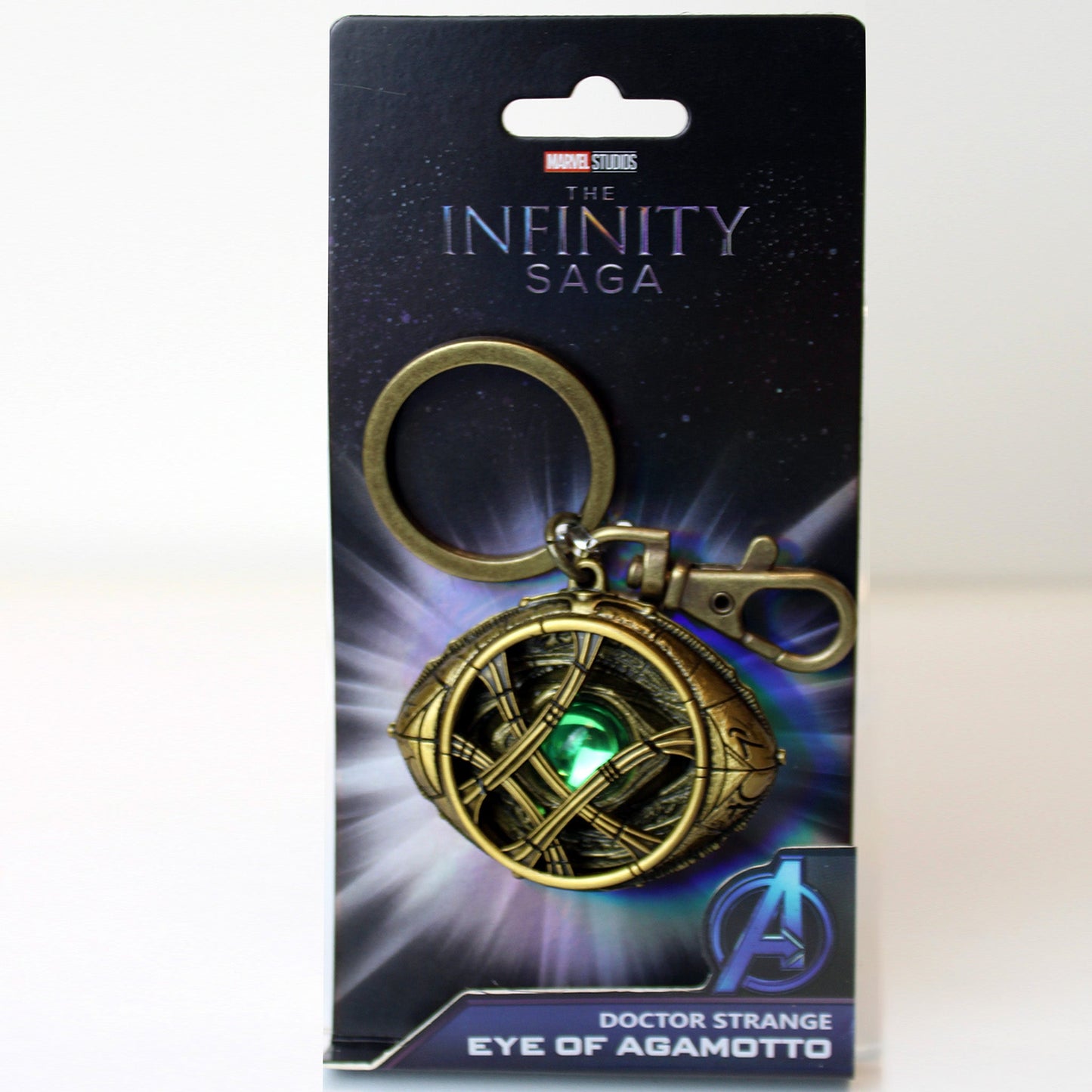 Marvel Doctor Strange Eye of Agamotto Infinity Saga Keychain