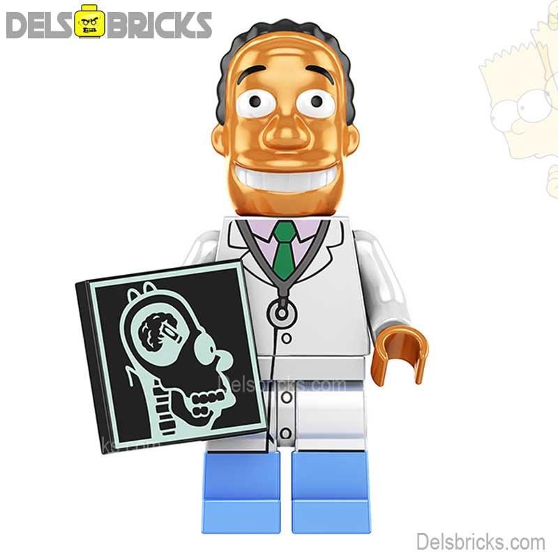 Simpsons Lego Custom Minifigure - Dr. Hibbert