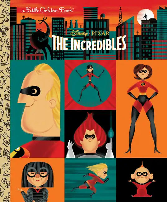 Disney Little Golden Book - The Incredibles (Disney/Pixar)
