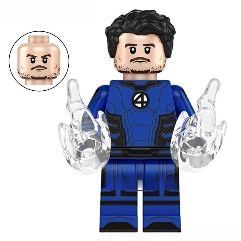 Marvel Lego Custom Minifigure - Fantastic Four Reed Richards 2
