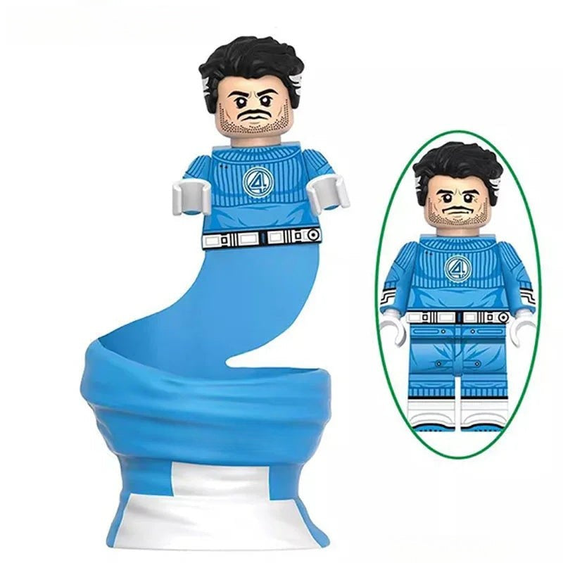 Marvel Lego Custom Minifigure - Fantastic Four Reed Richards 5