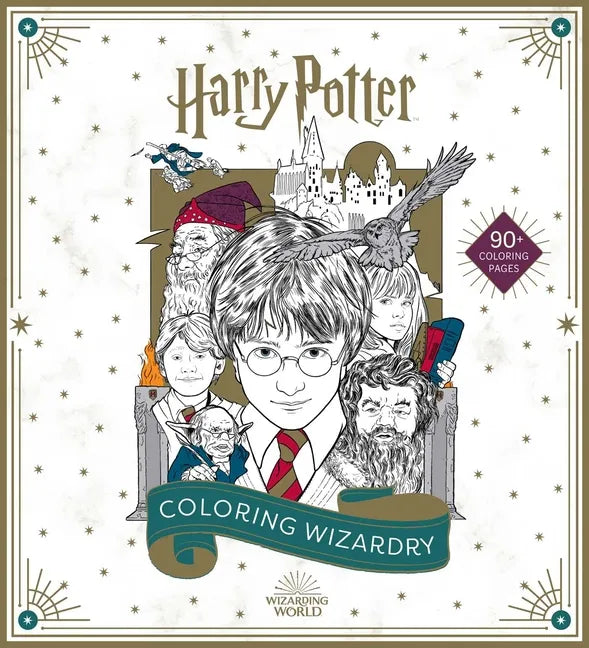 Harry Potter Paperback Book - Coloring Wizardry