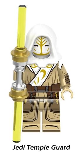 Star Wars Lego Custom Minifigure - Jedi Temple Guard