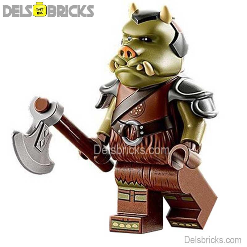 Star Wars Lego Custom Minifigure - Gamorrean Guard