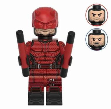 Marvel Lego Custom Minifigure - Daredevil