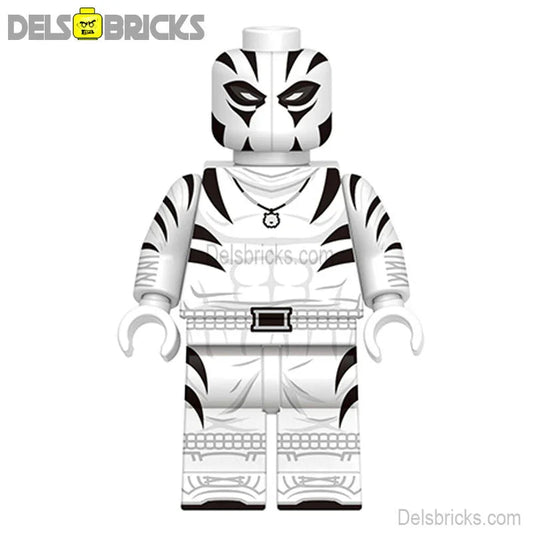 Marvel Lego Custom Minifigure - White Tiger