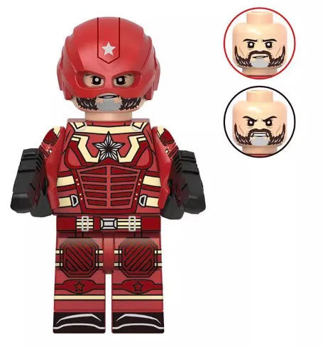 Marvel Lego Custom Minifigure - Red Guardian