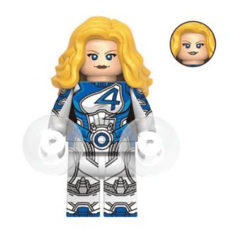 Marvel Lego Custom Minifigure - Fantastic Four Sue Storm Invisible Woman 6