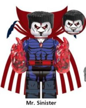 Marvel Lego Custom Minifigure - Mr. Sinister