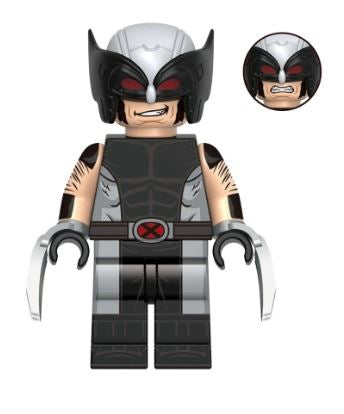 Marvel Lego Custom Minifigure - Wolverine (X-Force)