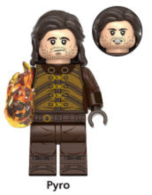 Marvel Lego Custom Minifigure - Pyro