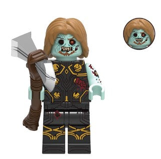 Marvel Lego Custom Minifigure - Zombie Thor