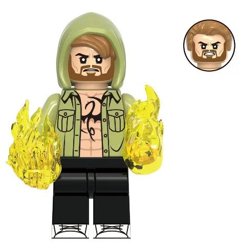 Marvel Lego Custom Minifigure - Iron Fist 1