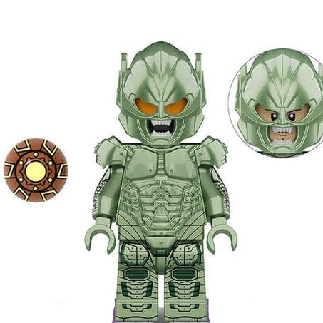 Marvel Lego Custom Minifigure - Green Goblin