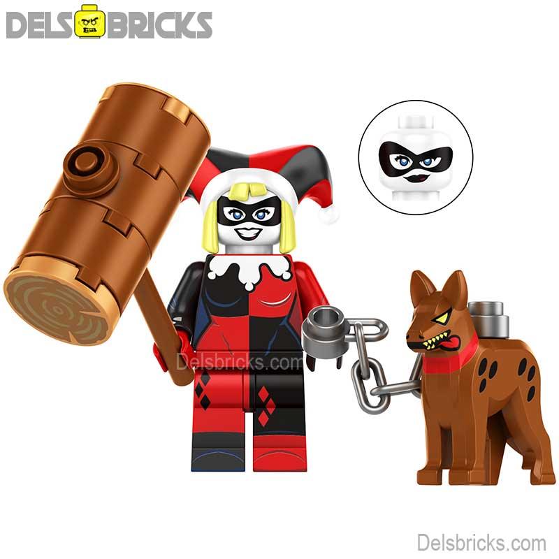 DC Lego Custom Minifigure - Harley Quinn (Batman Animated Series)