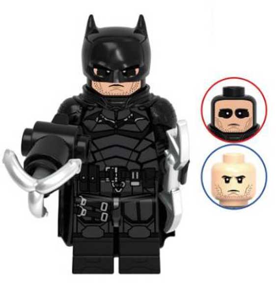 DC Lego Custom Minifigure - The Batman Robert Pattinson
