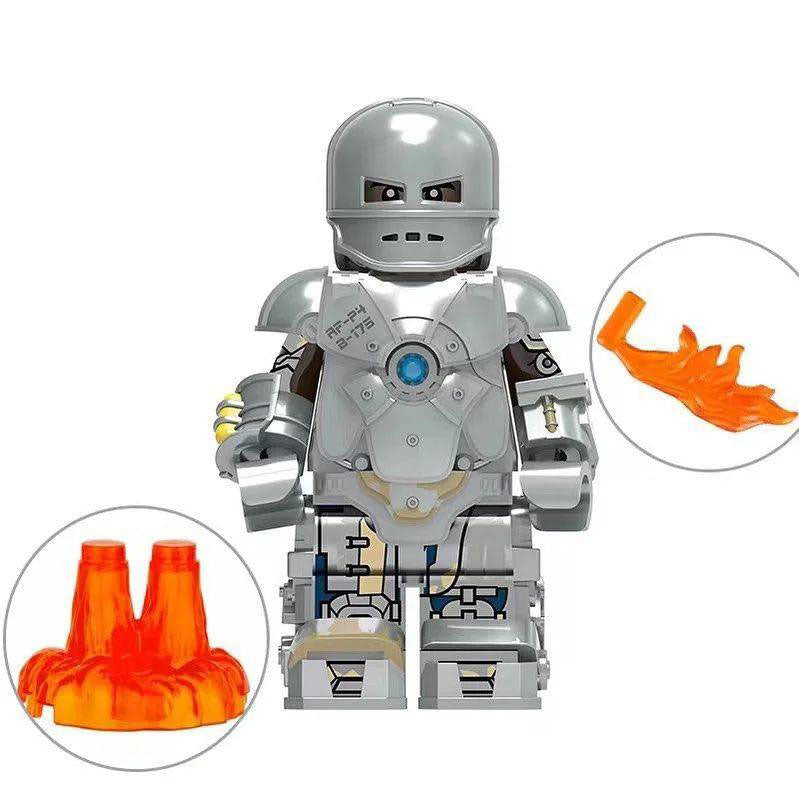 Marvel Lego Custom Minifigure - Iron Man Mark 1 Suit