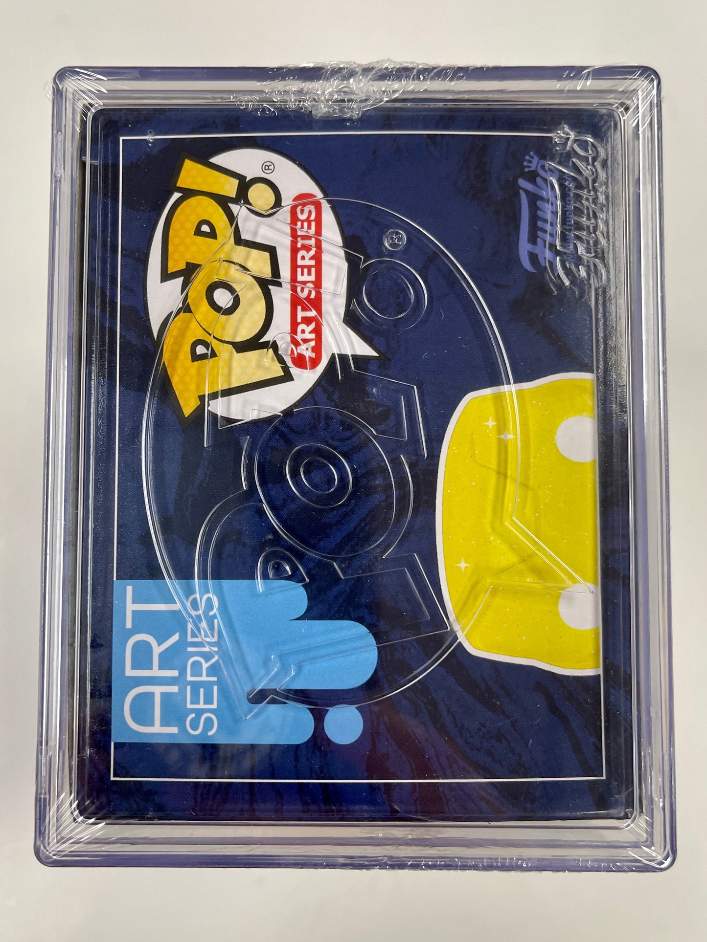 Marvel Funko Pop! - Iron Man (Yellow) #47 Infinity Saga Art Series In Hard Stack